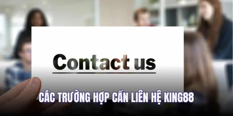 Liên hệ khi không thực hiện được các thủ tục