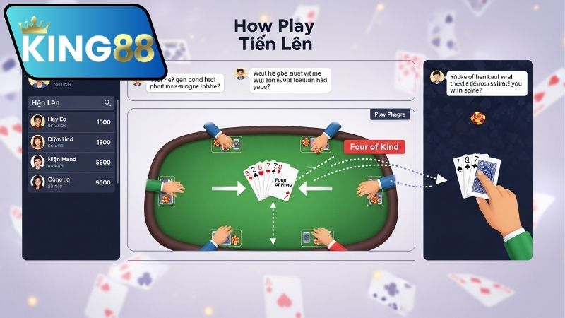 Hướng dẫn cách đánh bài Tiến Lên thắng cao