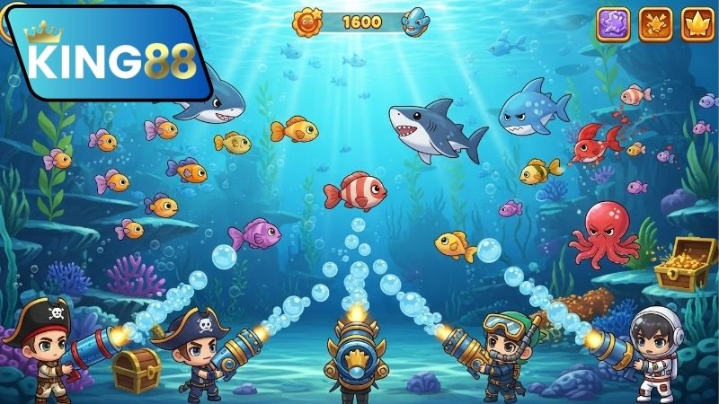 Tính năng đặc sắc trong game bắn cá mới