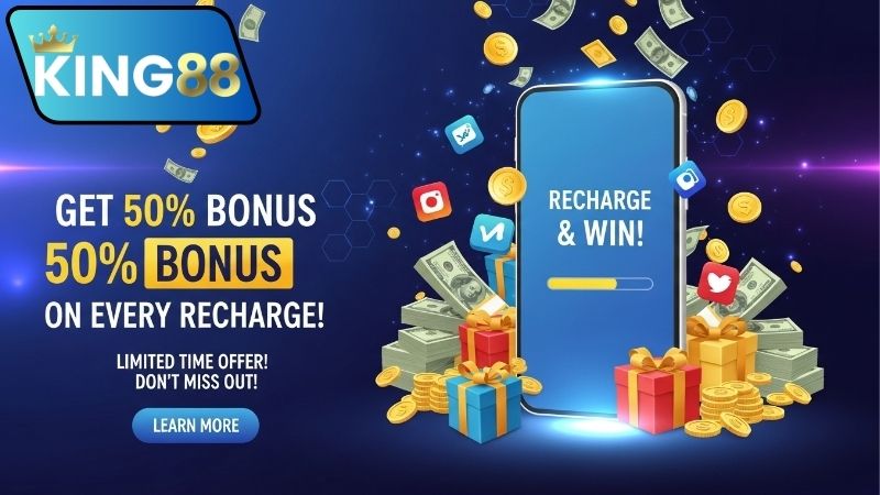 Các dạng khuyến mãi nạp tiền tại King88